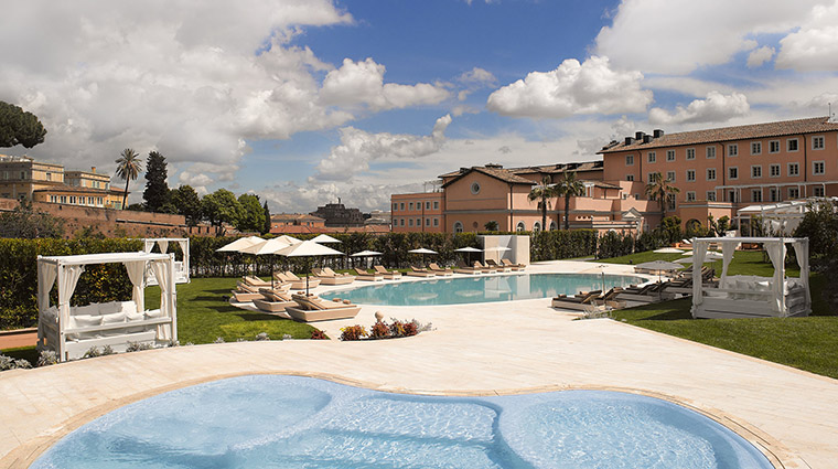 Property GranMeliaRomeVillaAgrippina Hotel PublicSpaces SwimmingPool MeliaHotels&Resorts