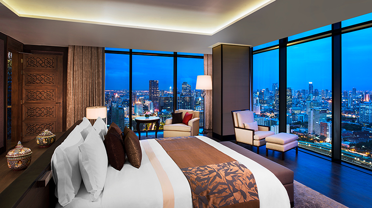 Property StRegisBangkok Hotel GuestroomSuite PenthouseBedroom StarwoodHotels&ResortsWorldwideInc