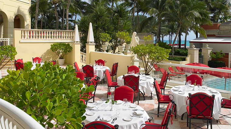 acqualina resort and residences on the beach Il mulino Restaurant Outdoor