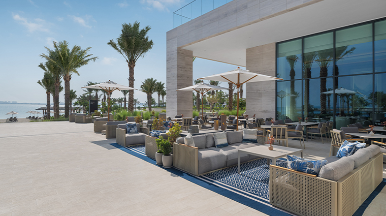 address beach resort bahrain restaurant exterior