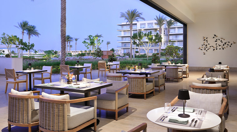 address beach resort marassi the restaurant outdoor