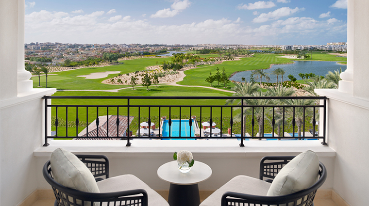 address marassi golf resort deluxe room golf view terrace