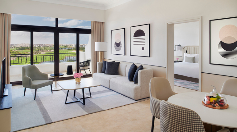 address marassi golf resort junior suite golf view living room