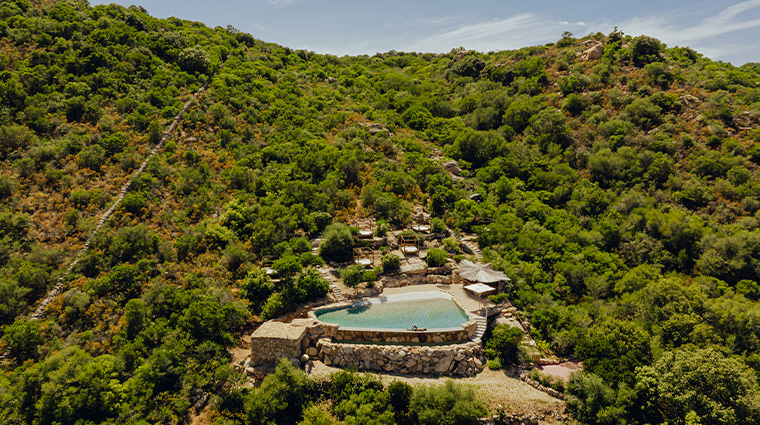 aethos sardinia infinity pool