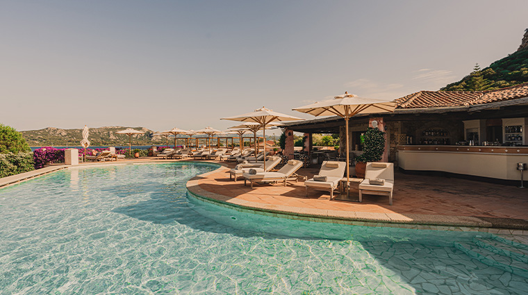 aethos sardinia sea view pool