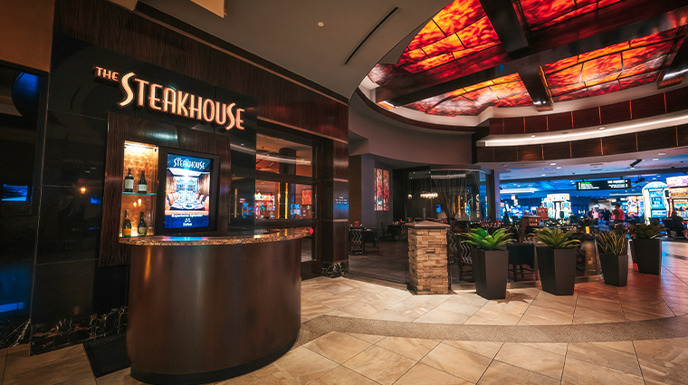 agua caliente casino resort spa steakhouse entrance