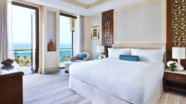 al bustan palace executive suite bedroom