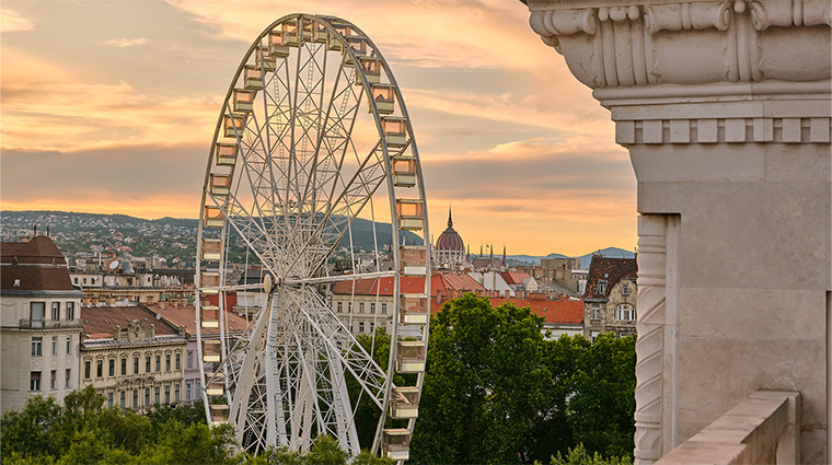 al habtoor palace budapest club lounge view