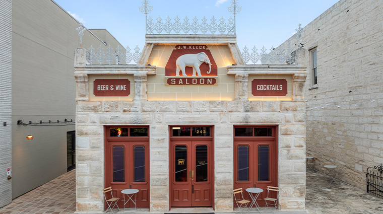 albert hotel saloon exterior