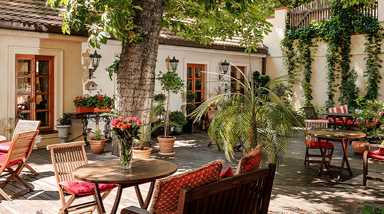 alchymist grand hotel spa courtyard