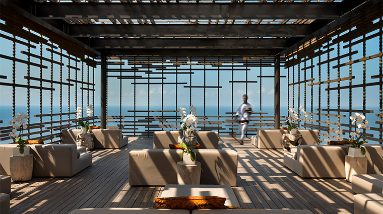 alila villas uluwatu Sunset Cabana Bar