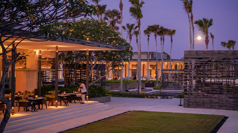 alila villas uluwatu The Warung Aerial