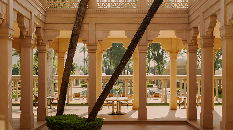 amanbagh main building exterior restaurant