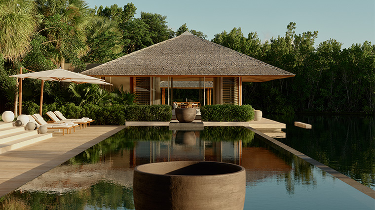 amanyara villa 8 pool