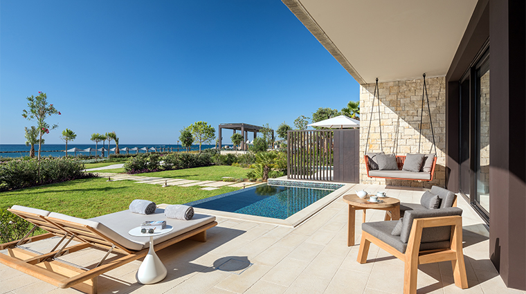 amara hotel cyprus Seafront Cabana Private Pool