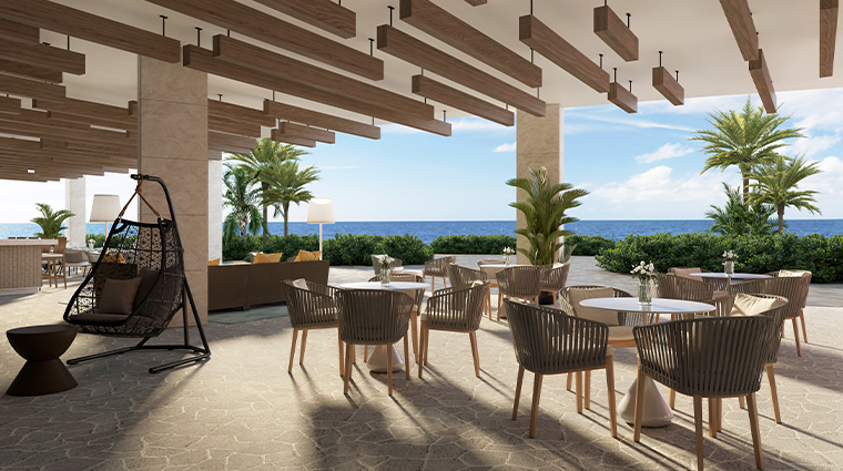 amrit ocean resort and residences beach bar patio