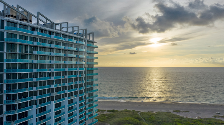 amrit ocean resort residences exterior drone