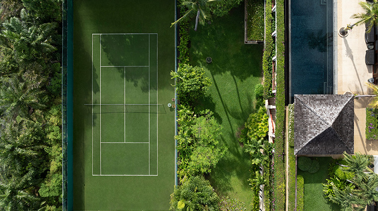 andara resort and villas facilities tennis court