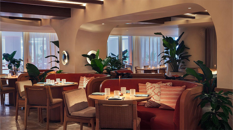 andaz miami beach aguasal interior dining