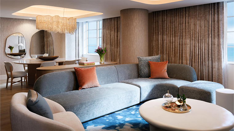 andaz miami beach suite living room