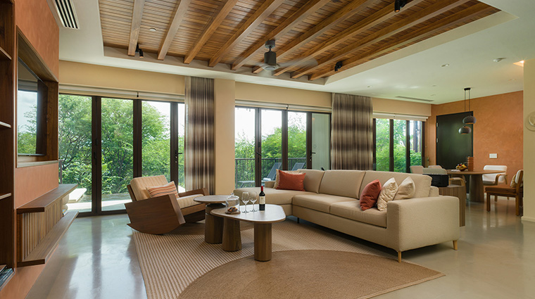 andaz peninsula papagayo resort costa rica suite living