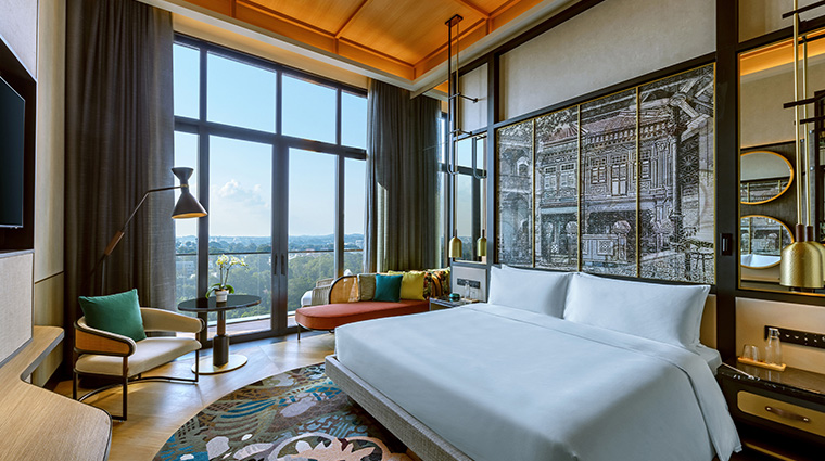 artyzen singapore hotel premier balcony king bedroom