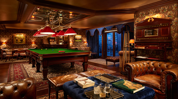 ashford castle billiards room