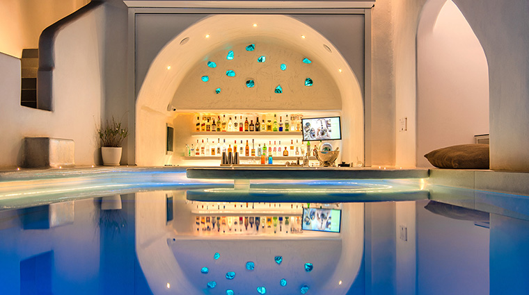 athina luxury suites pool bar