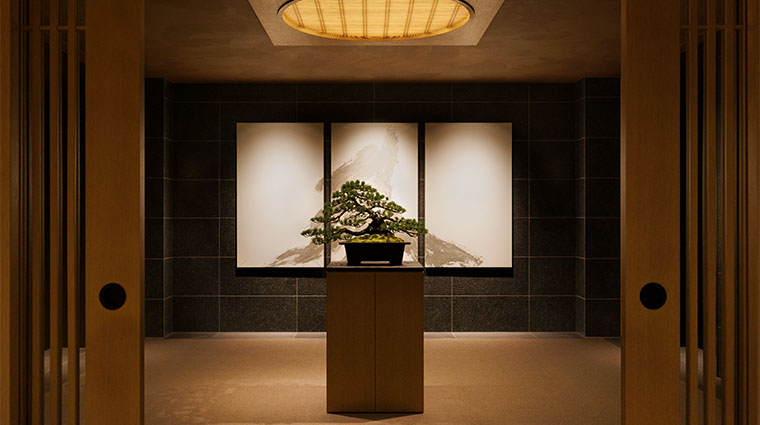Capella Kyoto Auriga Spa Lobby art