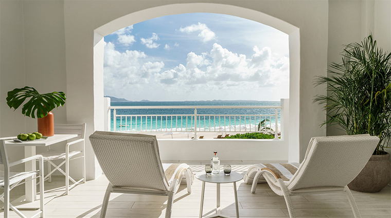 aurora anguilla resort golf club beachfront junior suite balcony