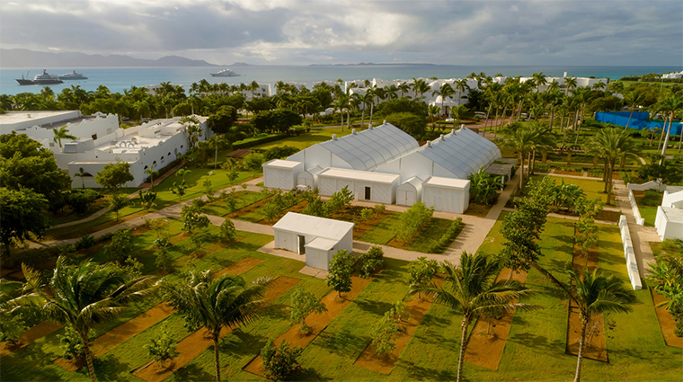 aurora anguilla resort golf club hydroponic farm