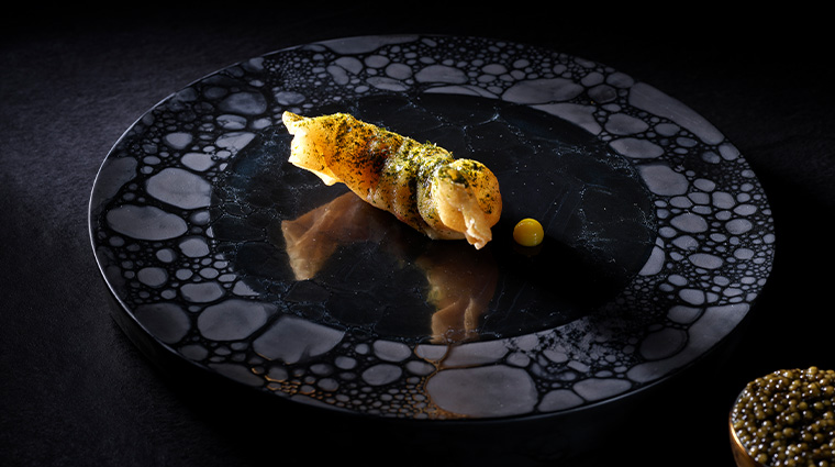 azure 45 blue lobster caviar