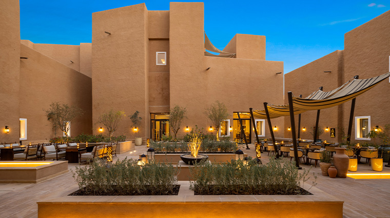 bab samhan a luxury collection hotel diriyah courtyard