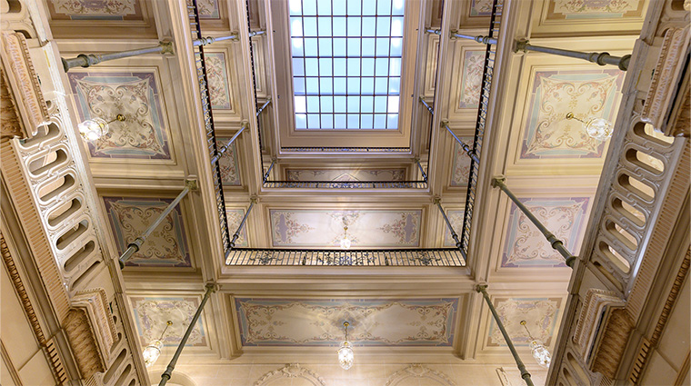 beau rivage geneva atrium ceiling