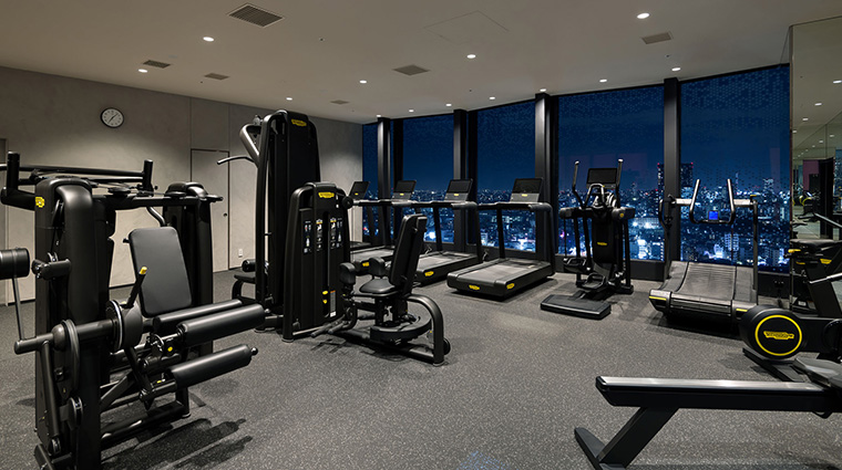 bellustar tokyo a pan pacific hotel gym