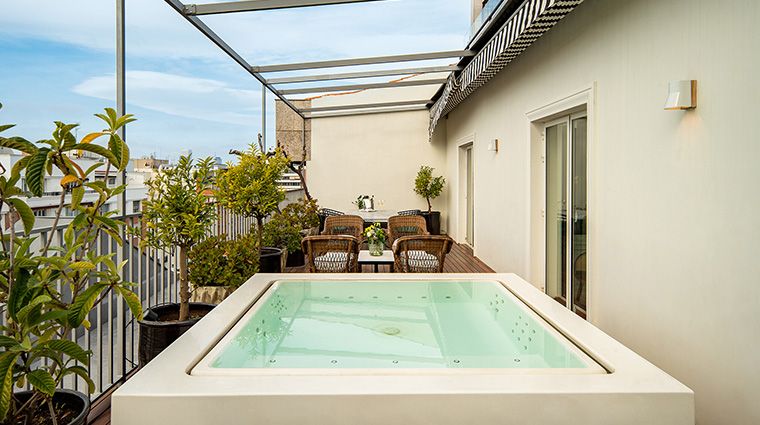 bless hotel madrid terraza hab