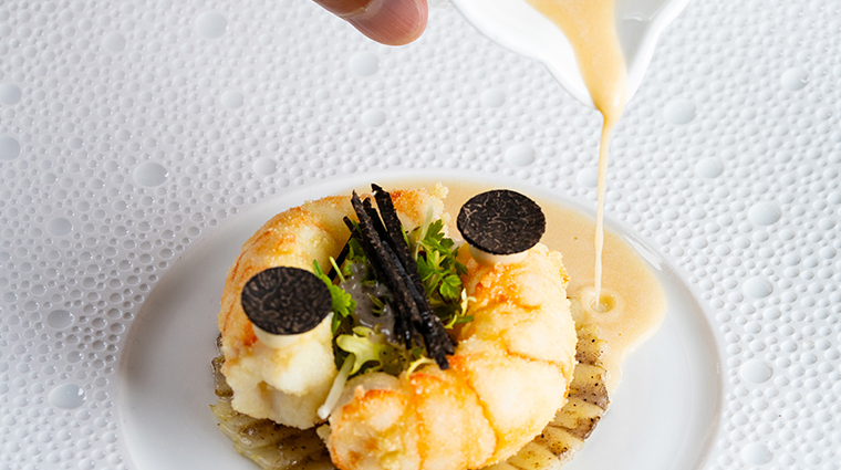 blue by eric ripert langoustine