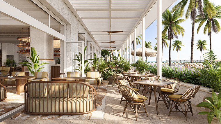 beach club at the boca raton terrace dining