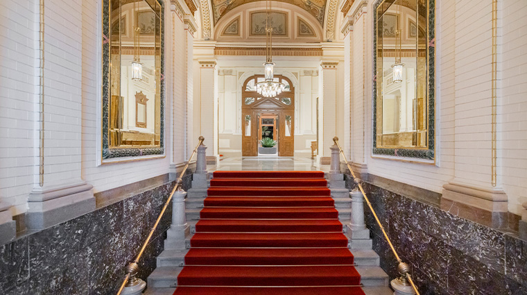 nh collection prague carlo iv lobby reception stairs