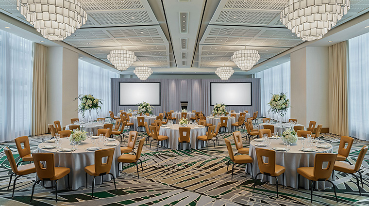 brickell arch a luxury collection hotel miami ballroom