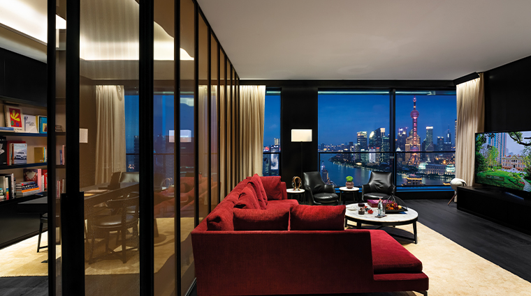 bulgari hotel shanghai Deluxe Bund View Suite