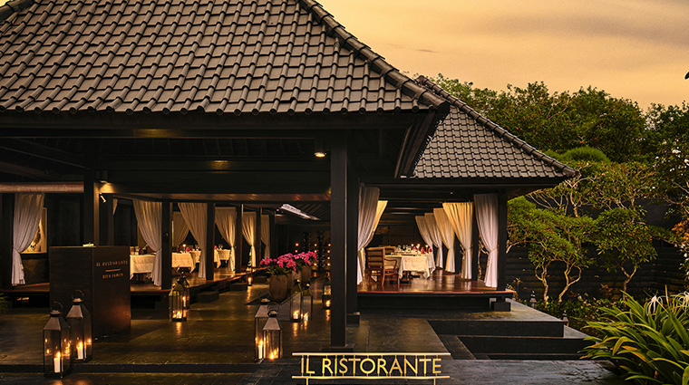 bvlgari resort bali il ristorante