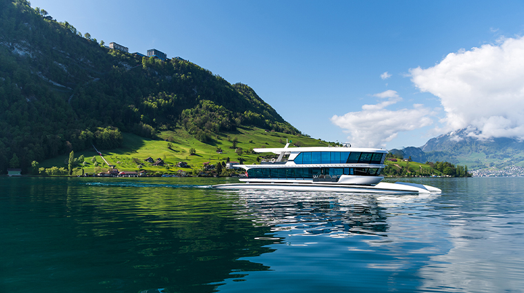 burgenstock resort lake luzern shuttle boat