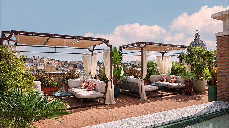 bulgari hotel roma balcony