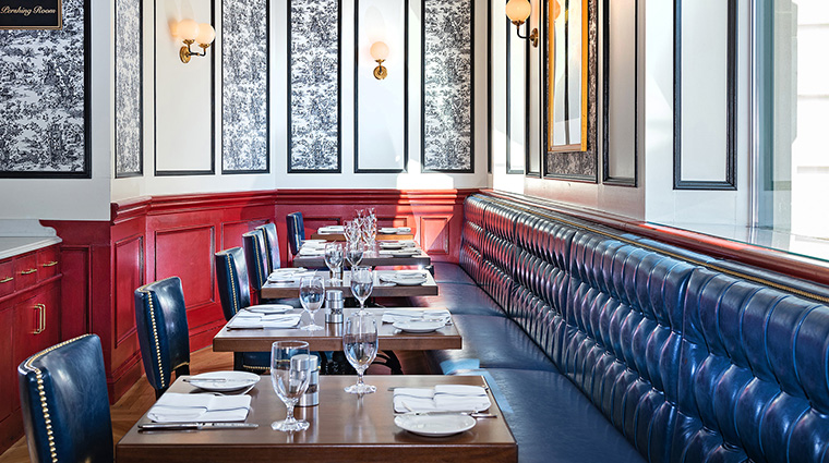 cafe du parc restaurant interior