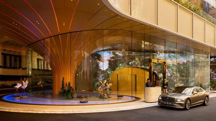 capella at galaxy macau driveway