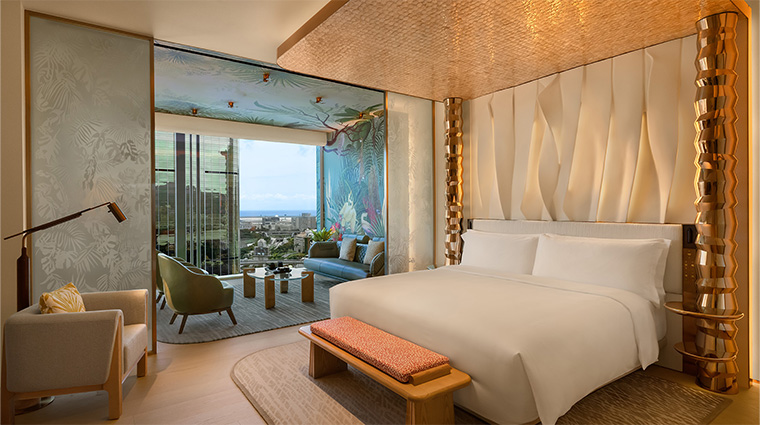 capella at galaxy macau penthouse master bedroom