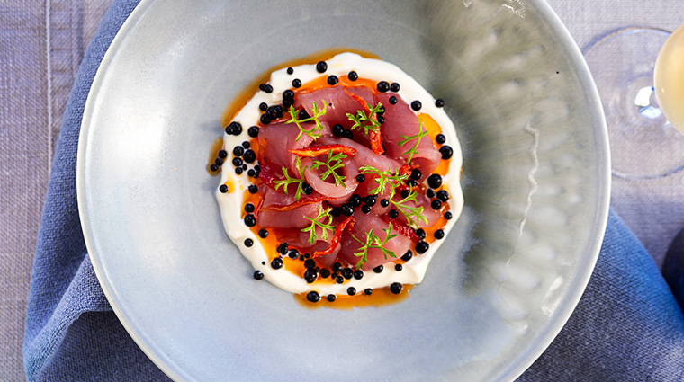 capella lodge contemporary cuisine