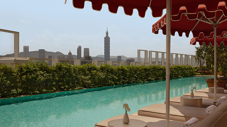 capella taipei outdoor pool