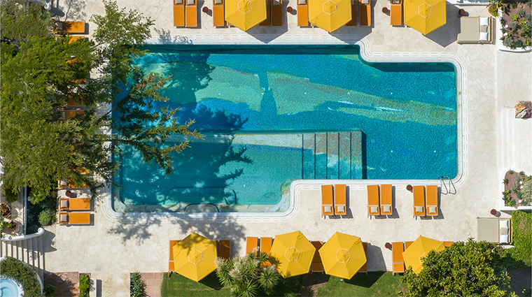 jumeirah capri palace pool aerial